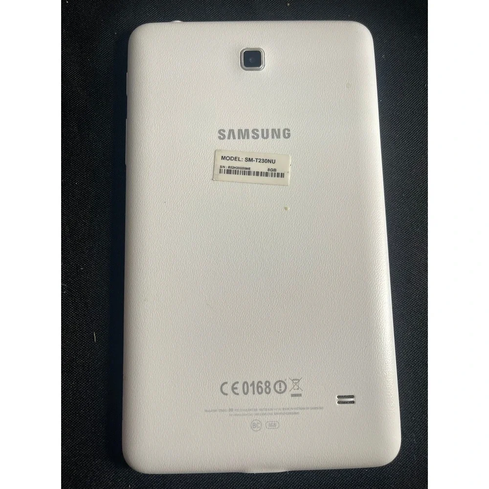 Samsung Galaxy Tab 4 7.0 White 8GB Tablet SM-T230NU w/ Cable